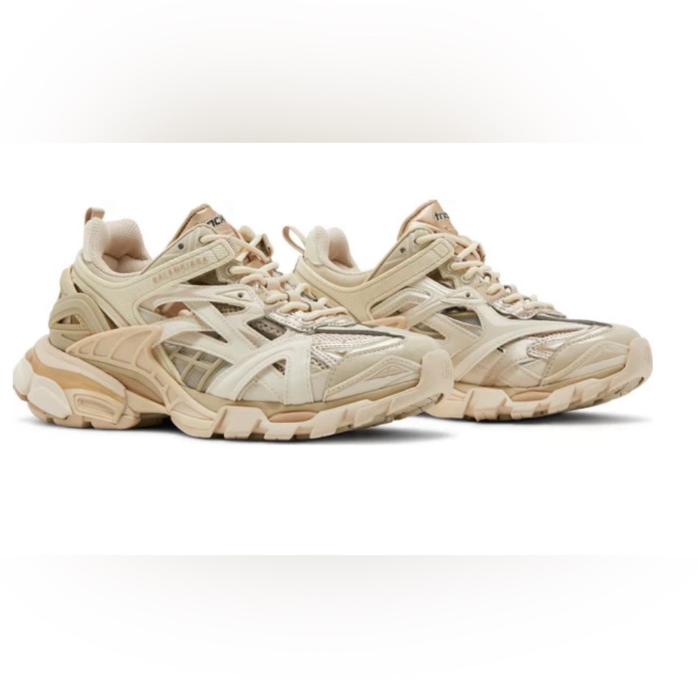 BALENCIAGA NUDE TRACK 2 SNEAKERS SIZE 6W